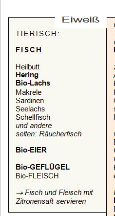 Tierisches Eiweiß