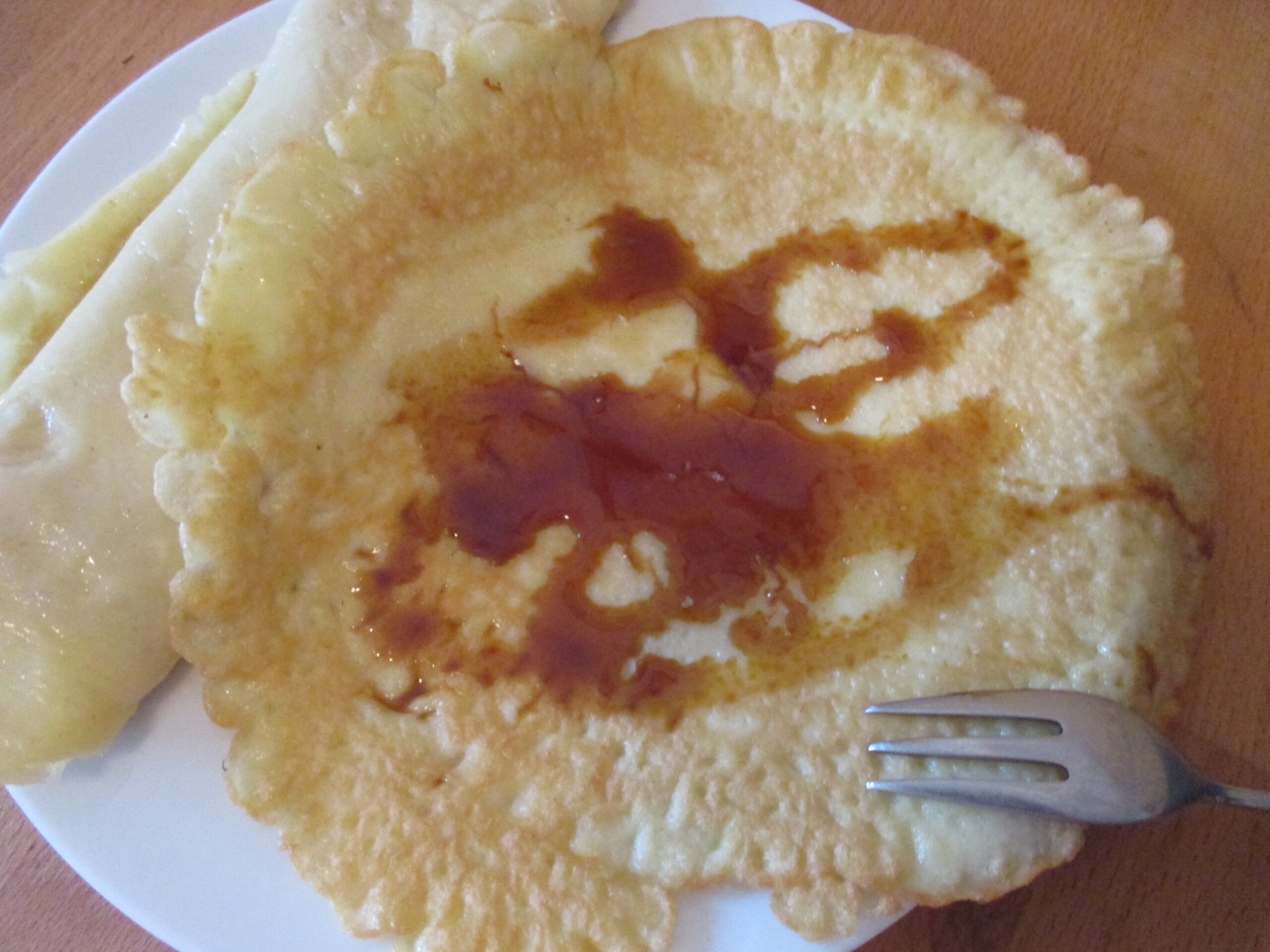 süßer Pfannkuchen süßer Pfannkuchen