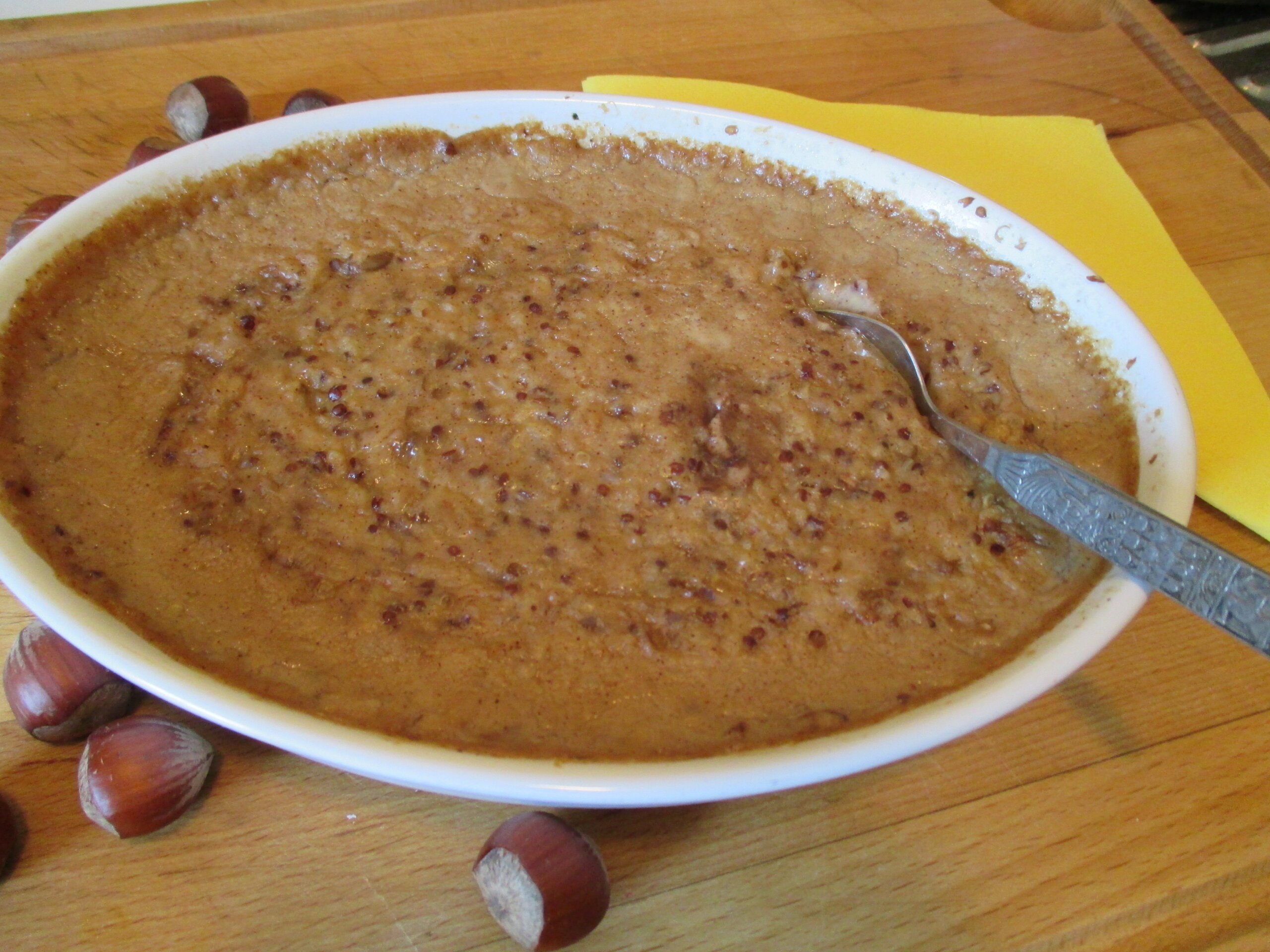 Rezept Nusspudding