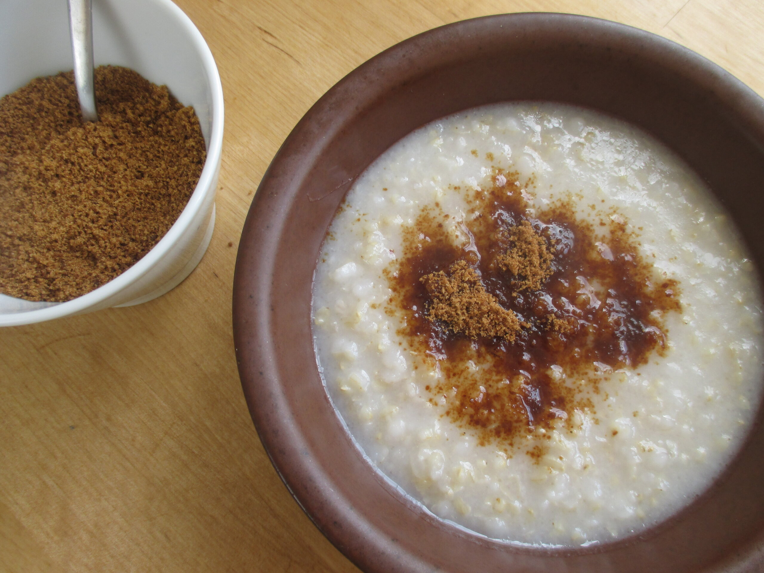 Reisbrei mit Kokosmilch und Kokosblütenzucker Reisbrei mit Kokosmilch und Kokosblütenzucker